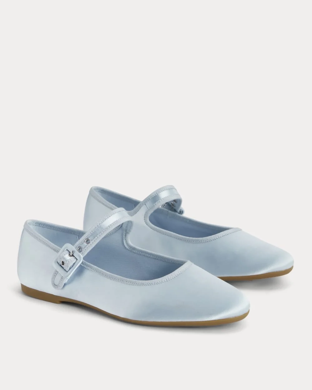 The Day Buckle Mary Jane | Robin Blue Satin (3)