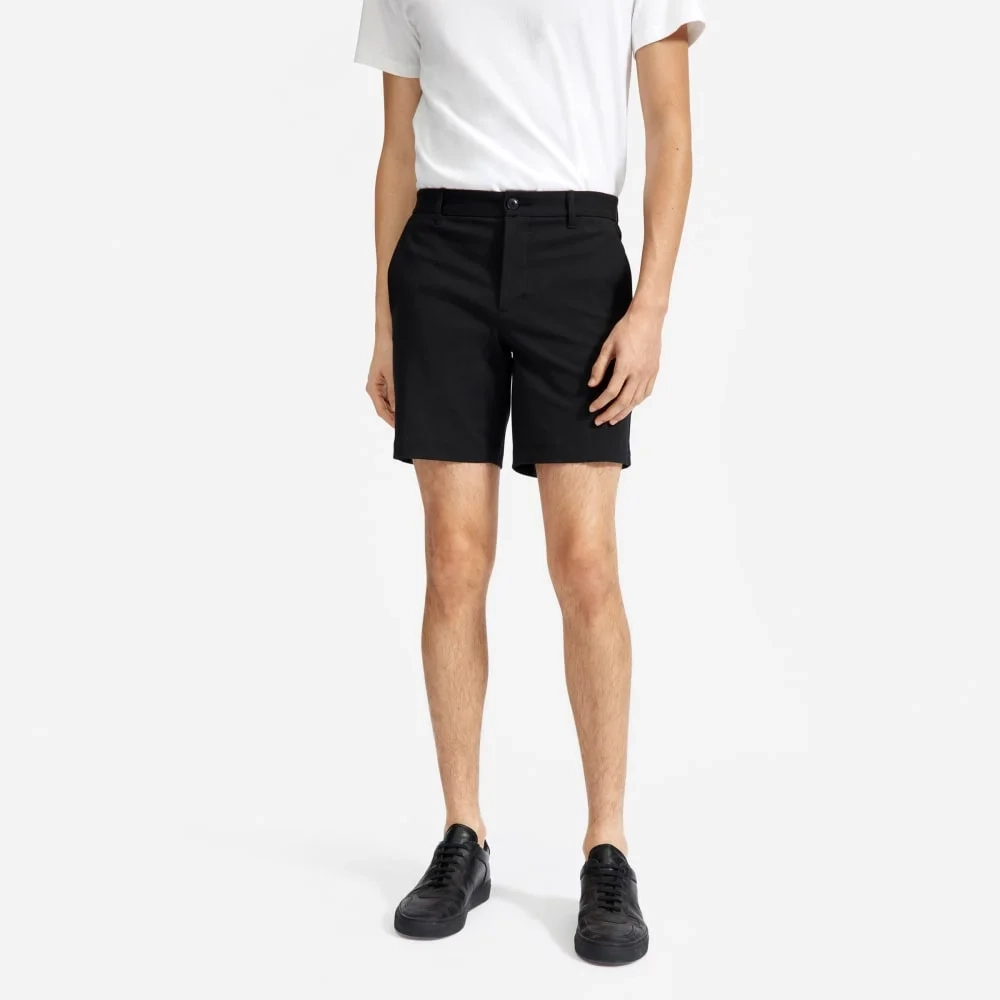 The 7” Slim-Fit Performance Chino Short | Black (4)