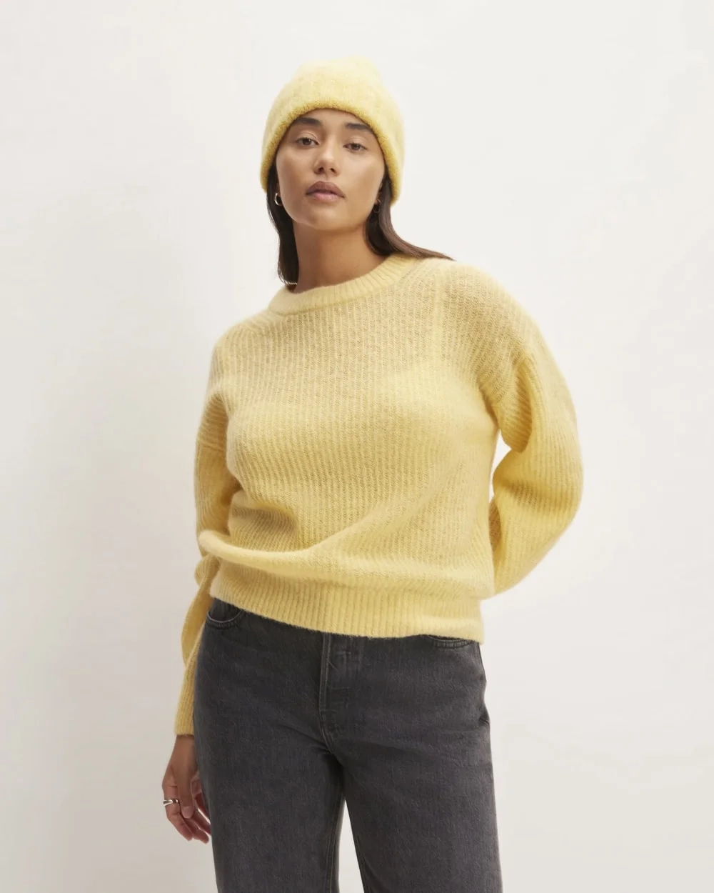 The Alpaca Beanie | Raffia (3)