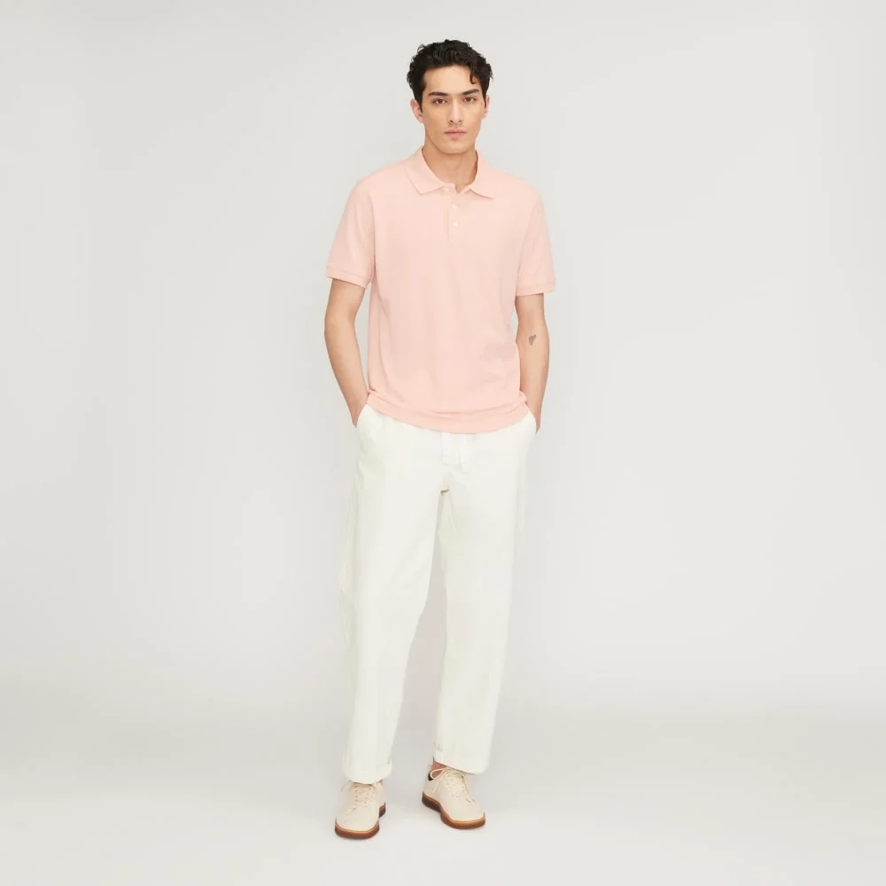 The Pique Polo | Petal Pink (5)