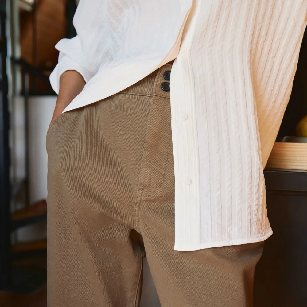 The City Stripe Shirt | Bone (5)