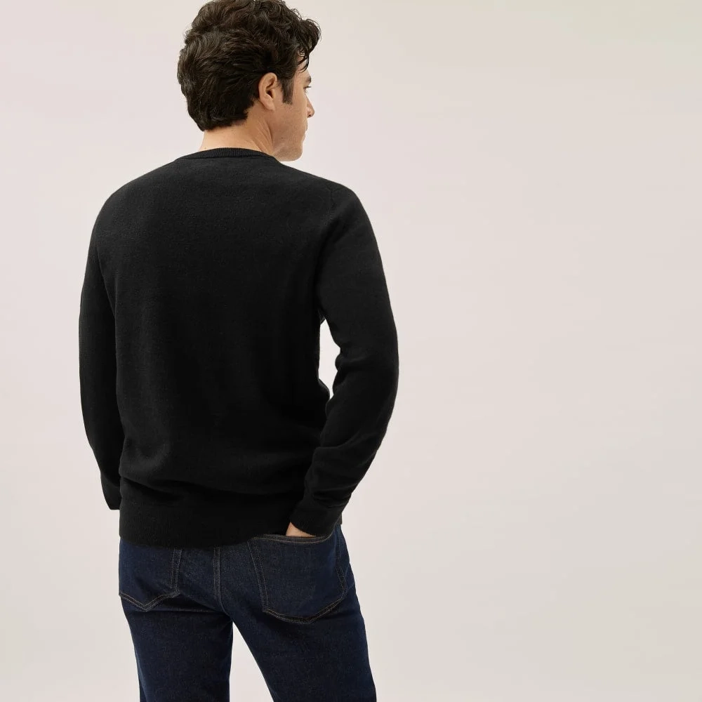 The Grade-A Cashmere Crew | Black (3)