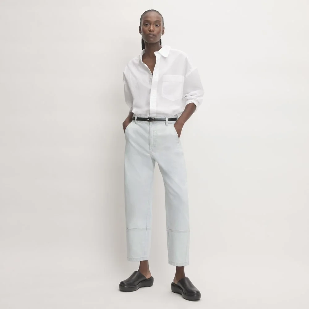 The Utility Barrel Jean | Icy Water | Regular (3)