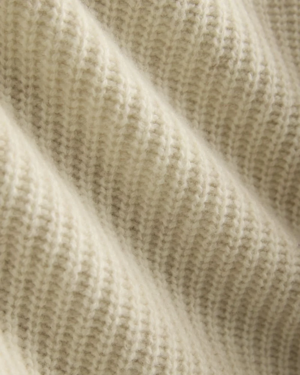 The Half-Zip Sweater in Luxe Merino | Heathered Oat (5)