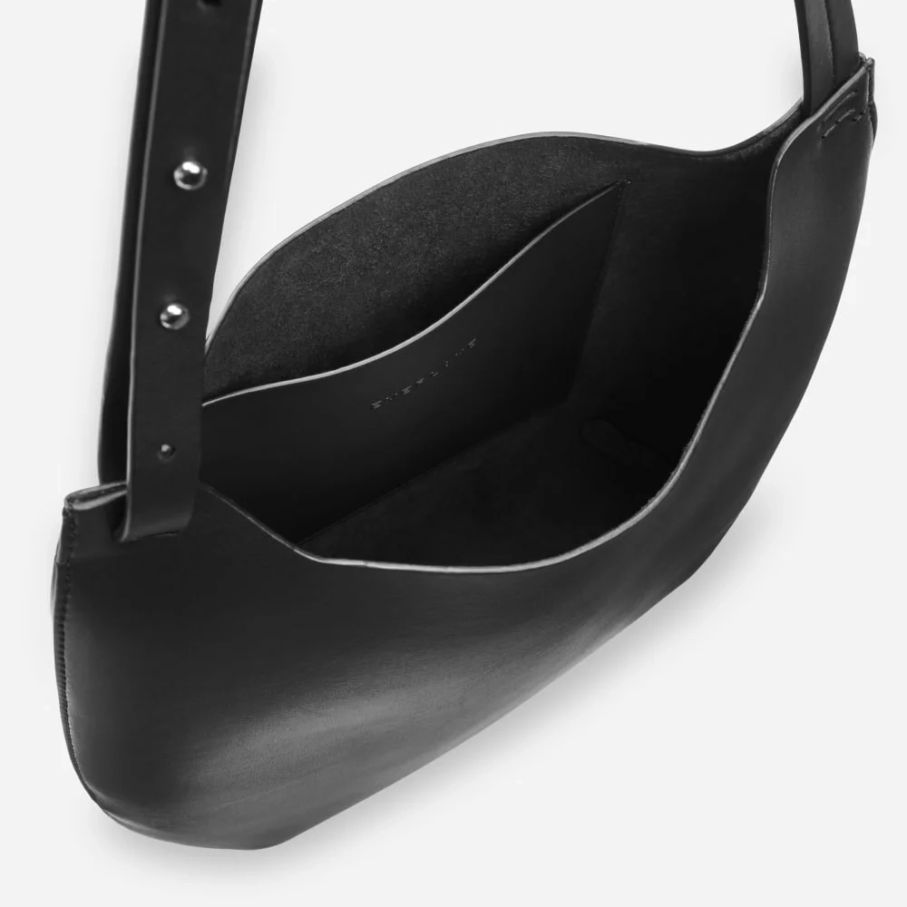 The Cactus Leather Hobo | Black (5)