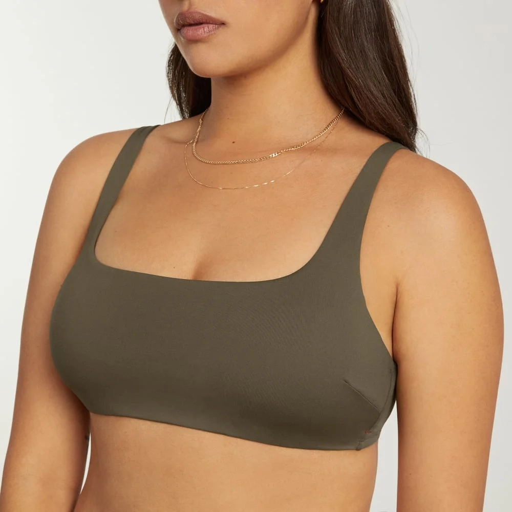 The Square-Neck Bikini Top | Beech (4)