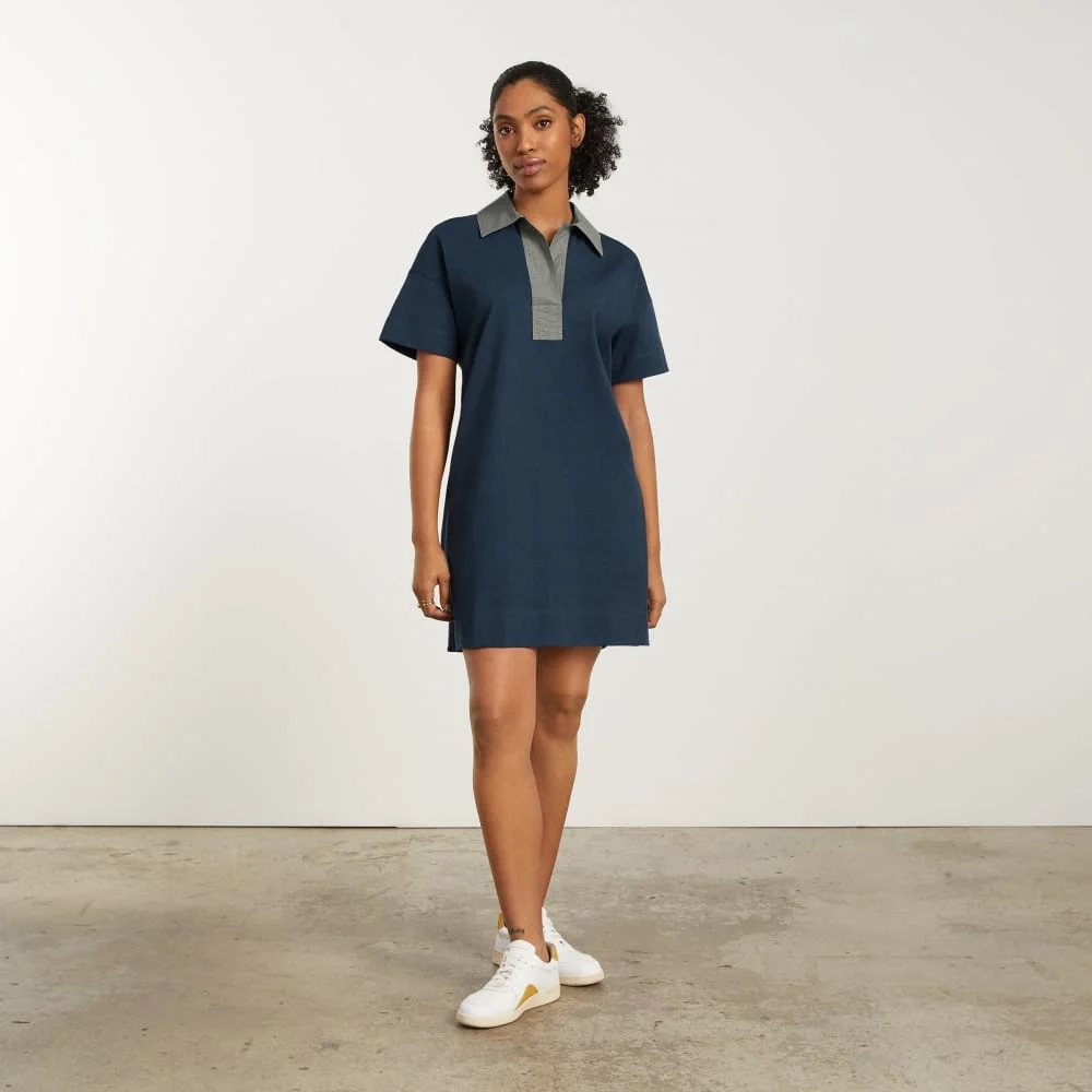 The Organic Cotton Polo Dress | Atlantic (4)