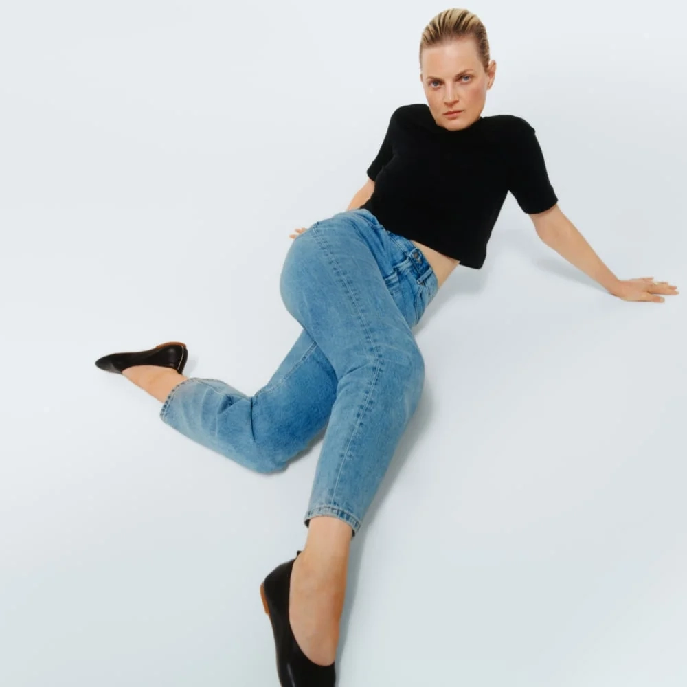 The Original Cheeky® Jean | Stone-Washed Sky | 26.5" Inseam (5)