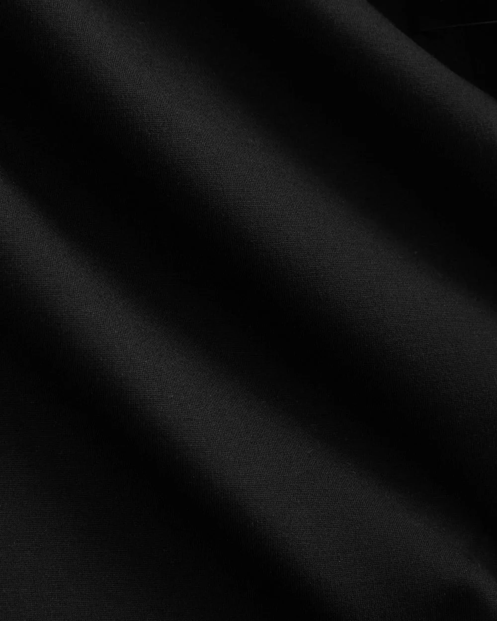 Ponte V-Neck Mini Dress | Black (2)
