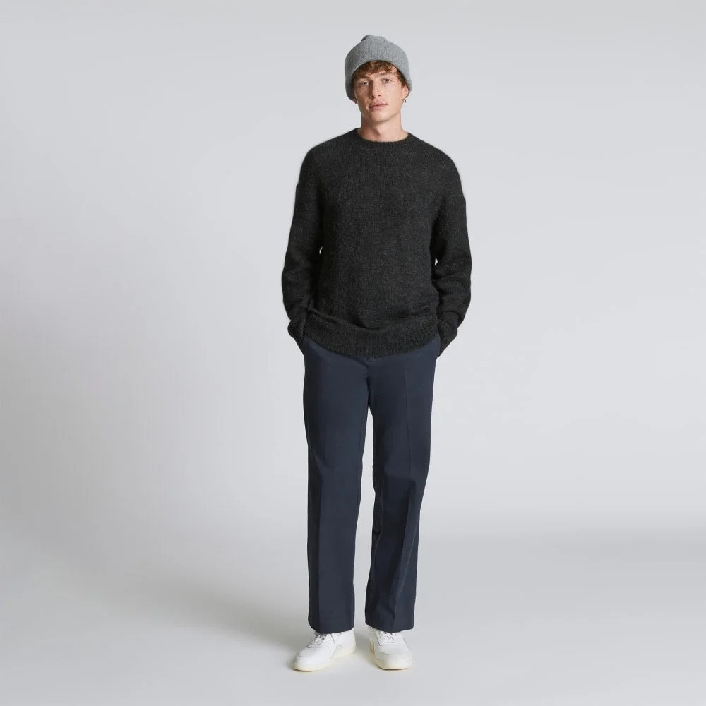 The Felted Merino Beanie | Mid Heathered Grey (4)