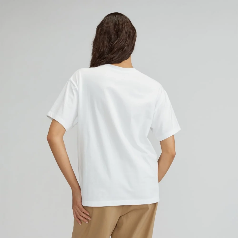 The Organic Cotton Relaxed Pocket Tee | White (3)