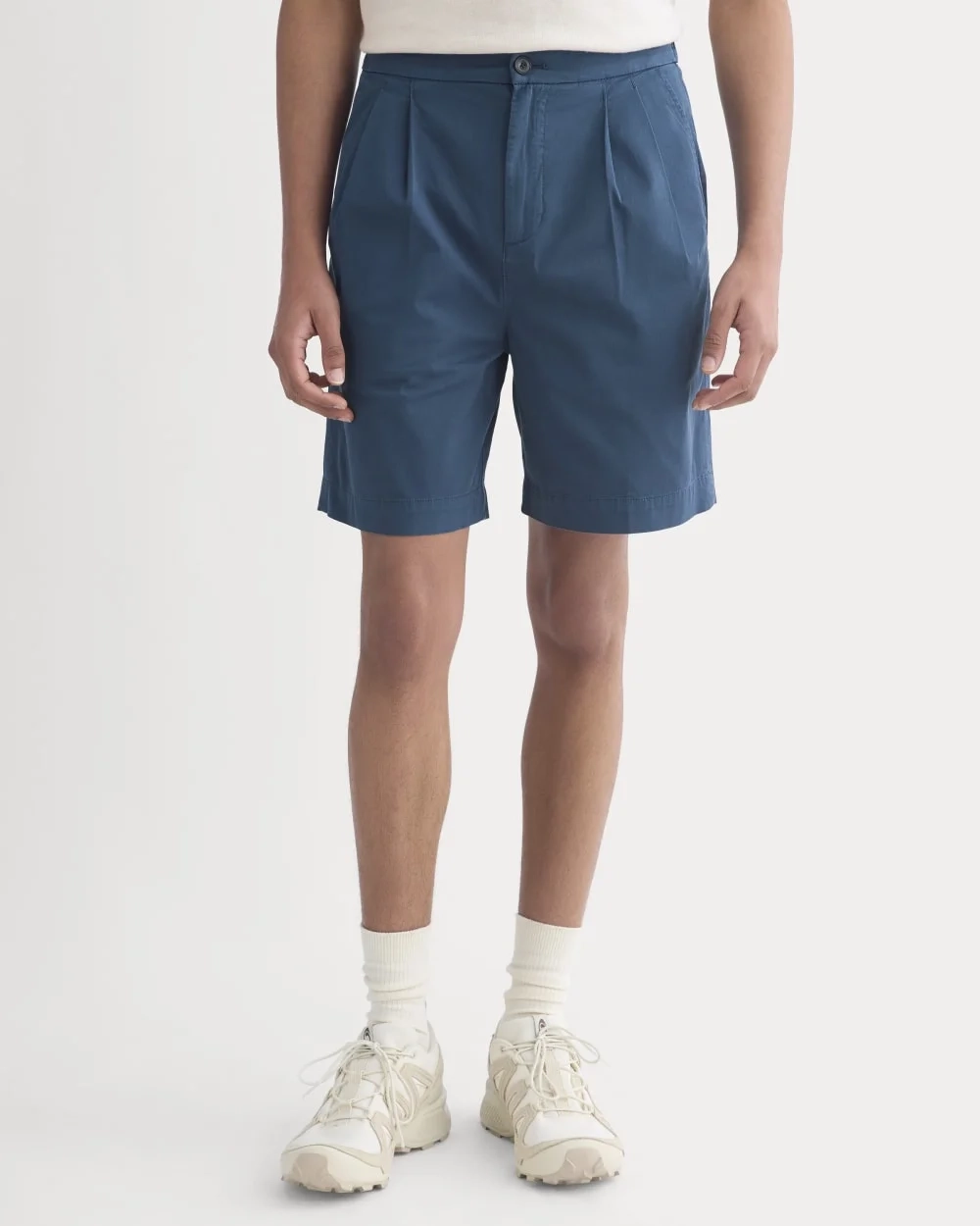 Pleated Easy Short | Midnight Navy (4)
