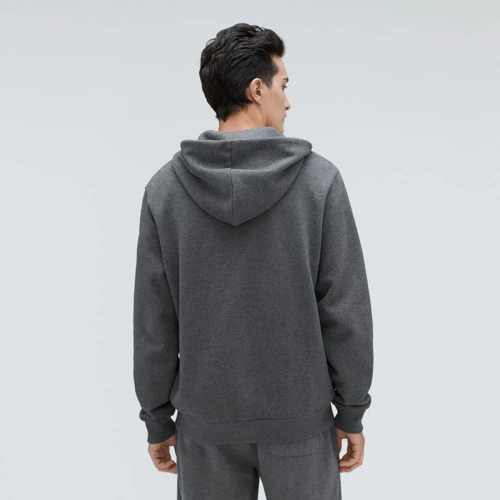 The Organic Track Full Zip | Dark Heather Grey (4)