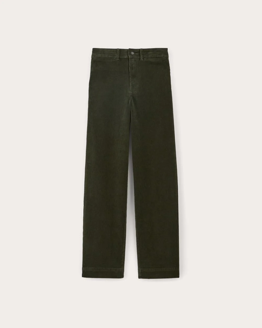 The Sailor Pant in Corduroy | Dark Forest (3)