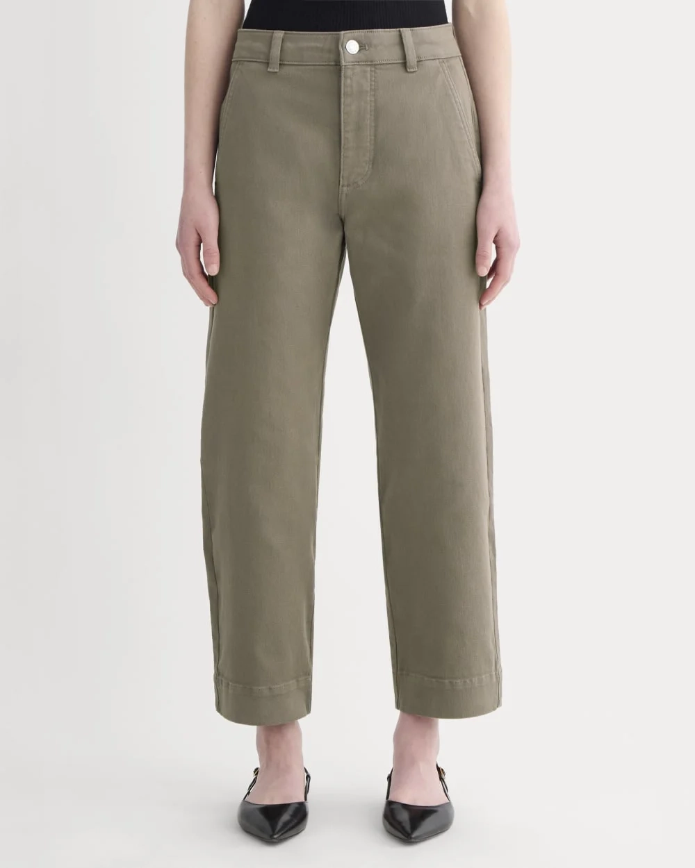 The Utility Straight-Leg Pant | Taupe | 26.5" Inseam (5)