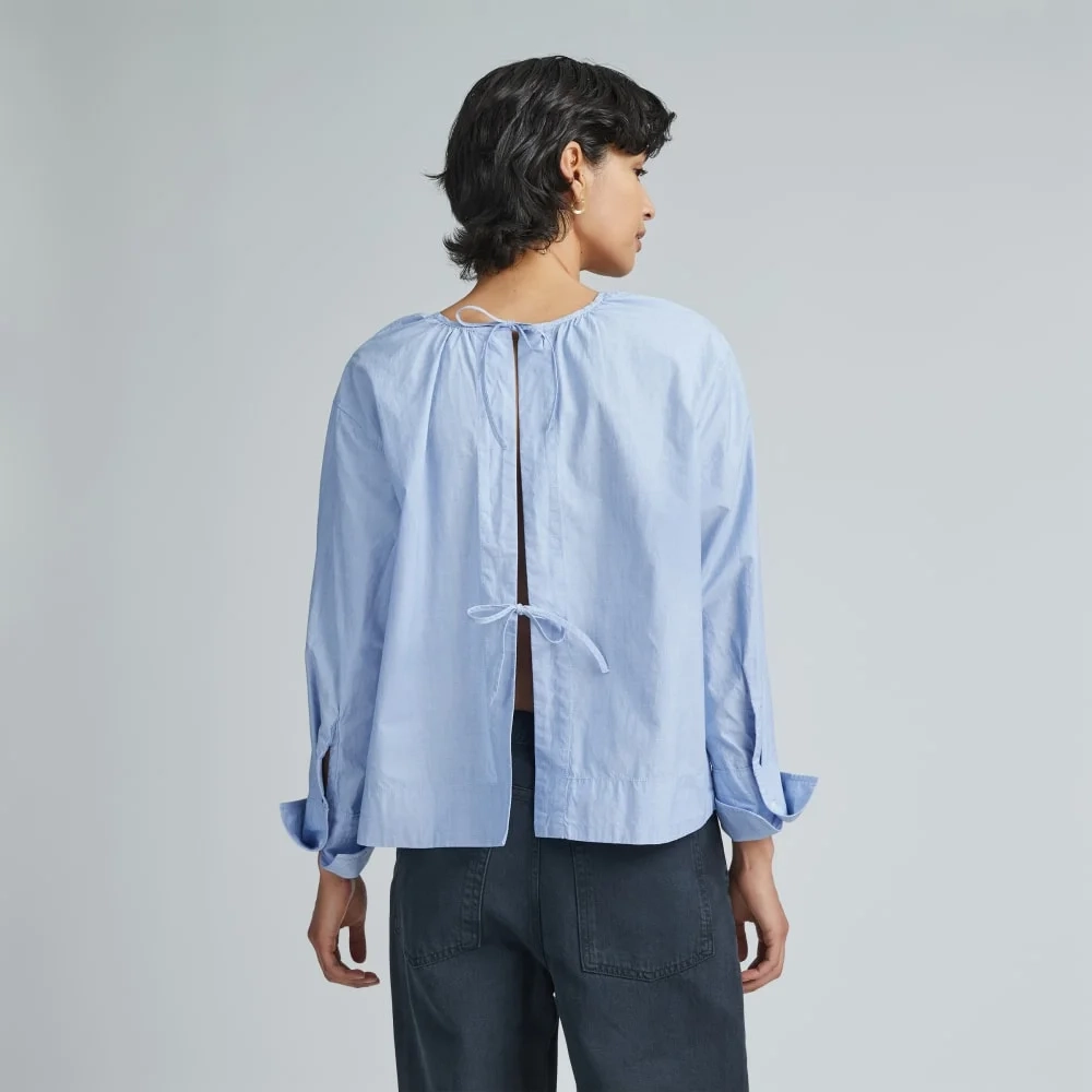 The Poplin Breeze Shirt | Light Blue (3)