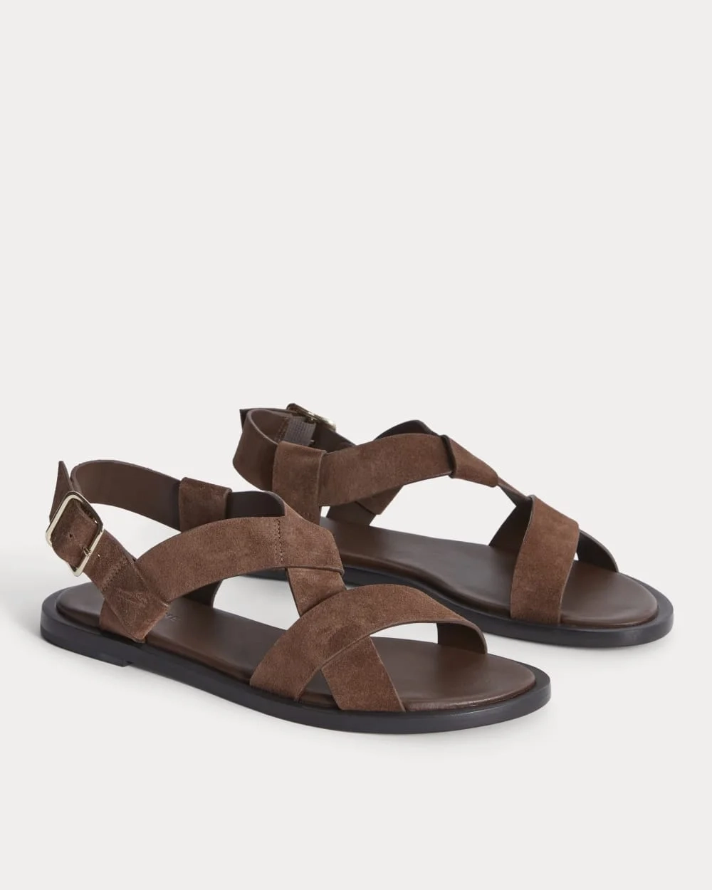 The City Strap Sandal | Burnt Umber Suede (3)
