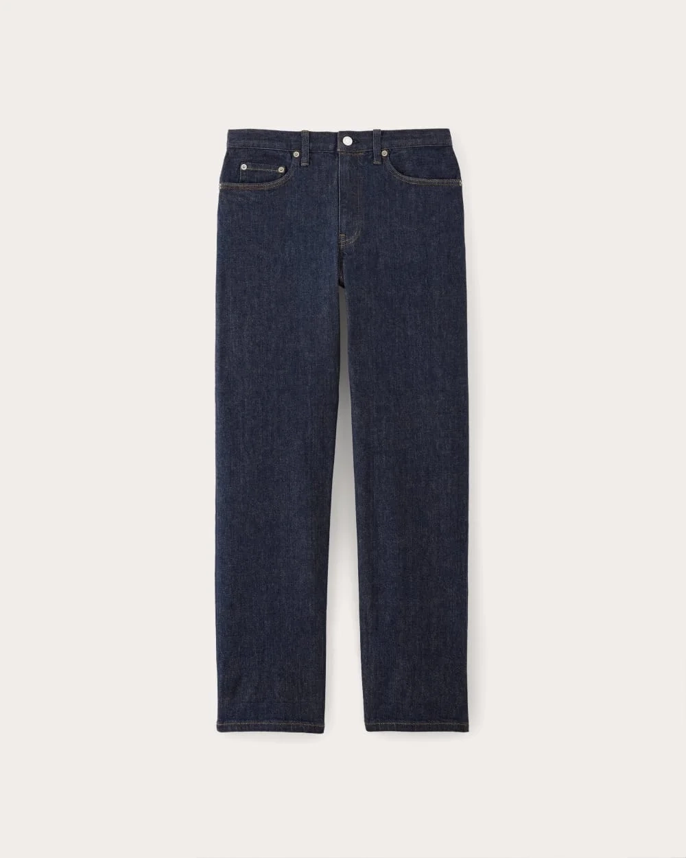 The Selvedge Loose Straight Jean | Indigo Rinse (3)