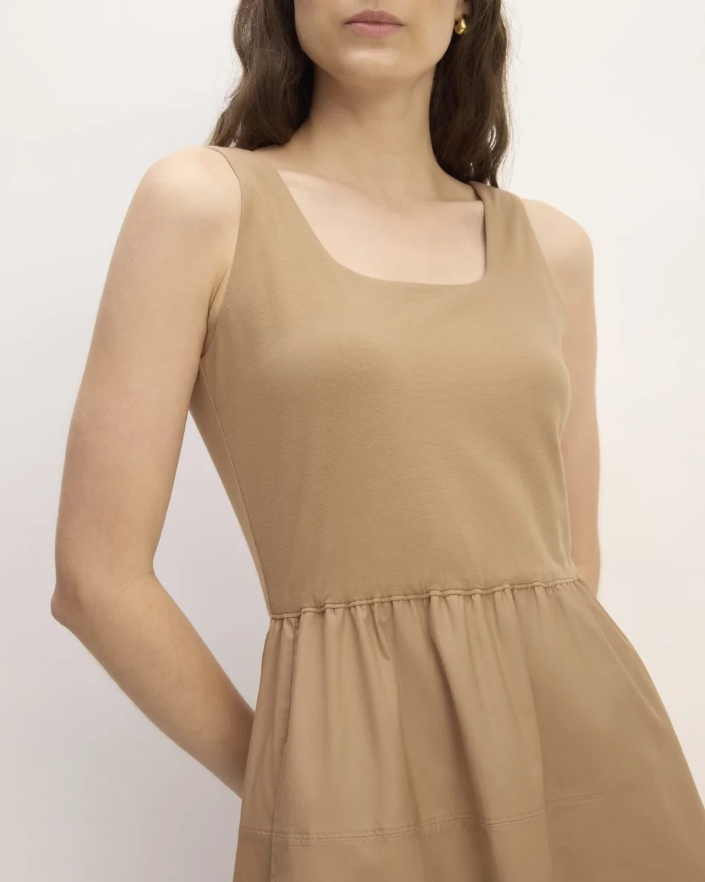 The Supima® Jersey Riviera Dress | Tiger's Eye (5)