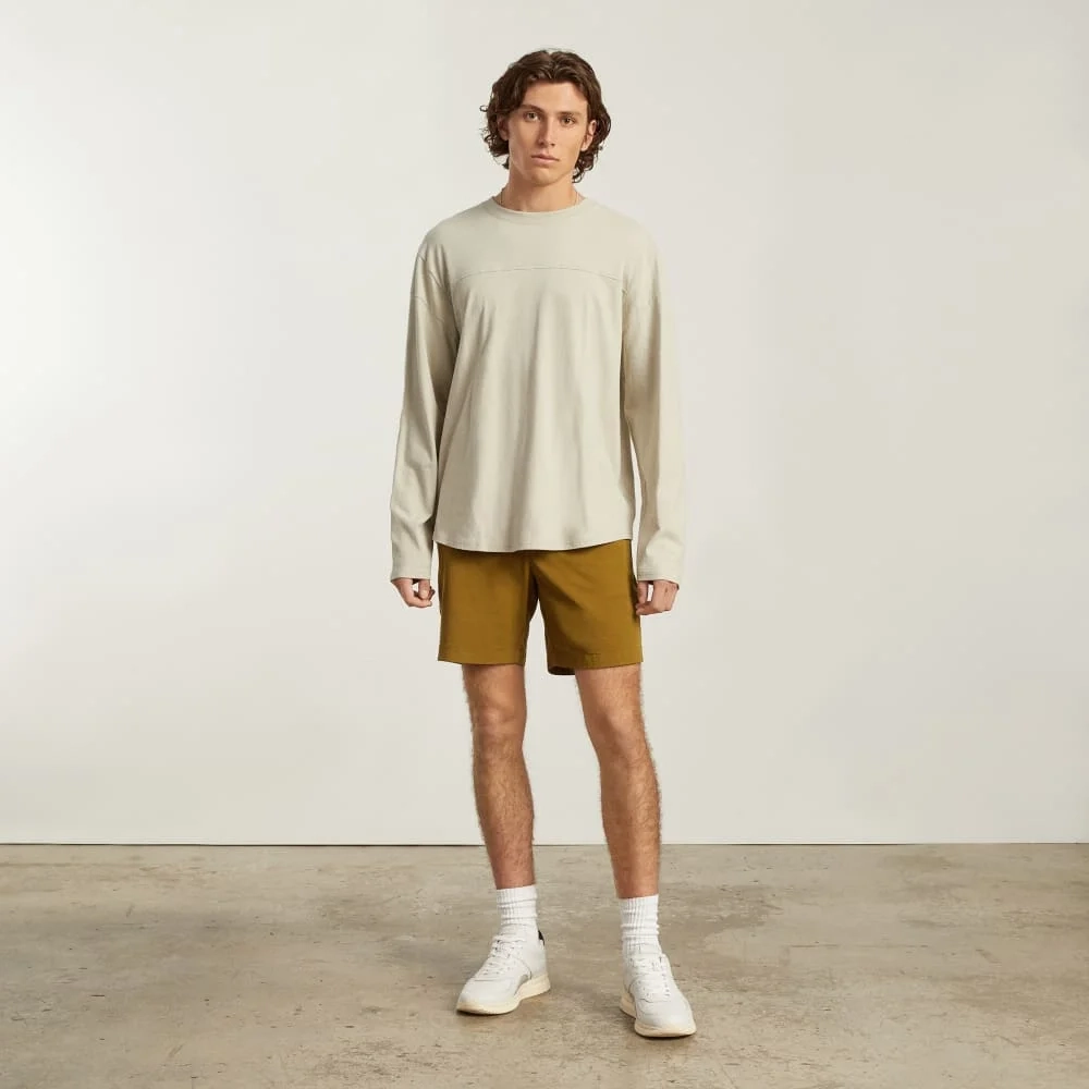 The Pull-On Performance Chino Short | Olive (3)