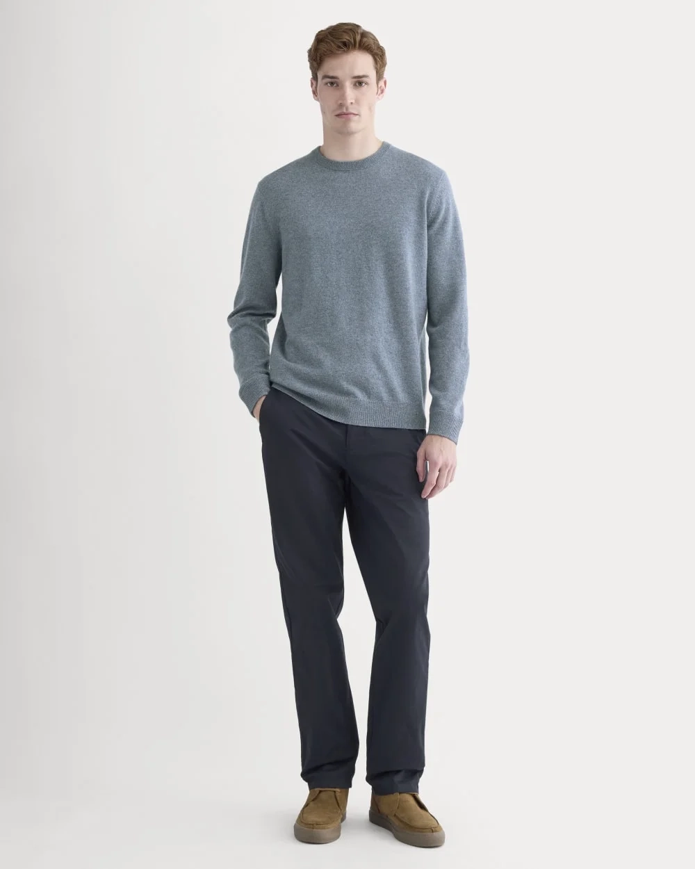 The Cashmere Crew | Denim Blue (2)