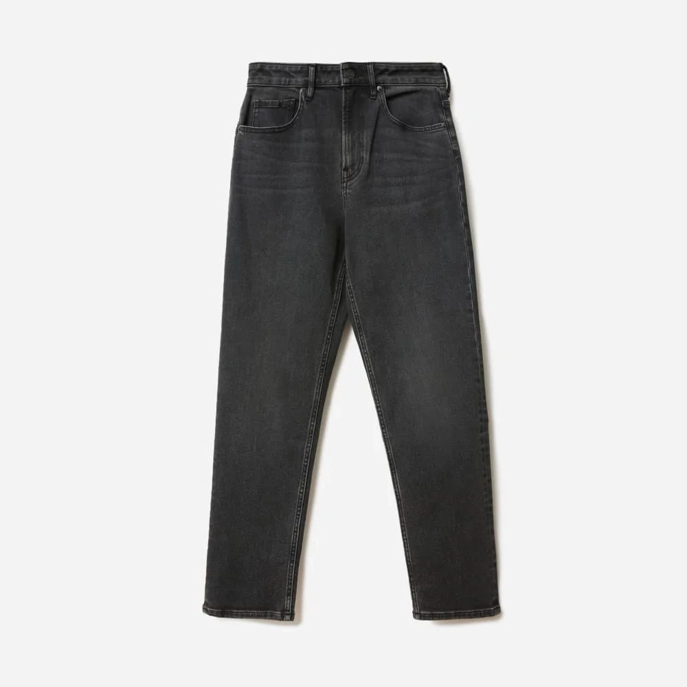 The Curvy Cheeky® Straight Jean | Washed Black | 26.5" Inseam