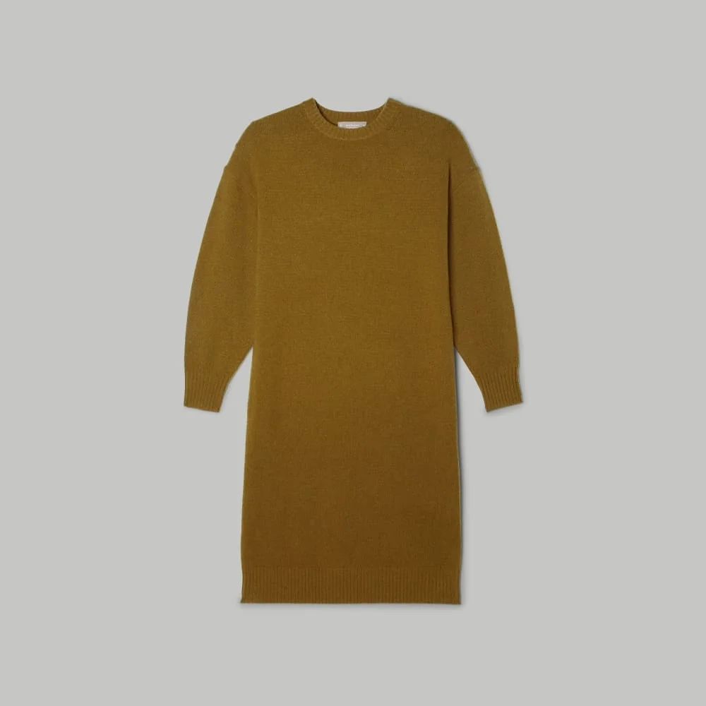 The Cashmere Midi Dress | Tapenade (2)
