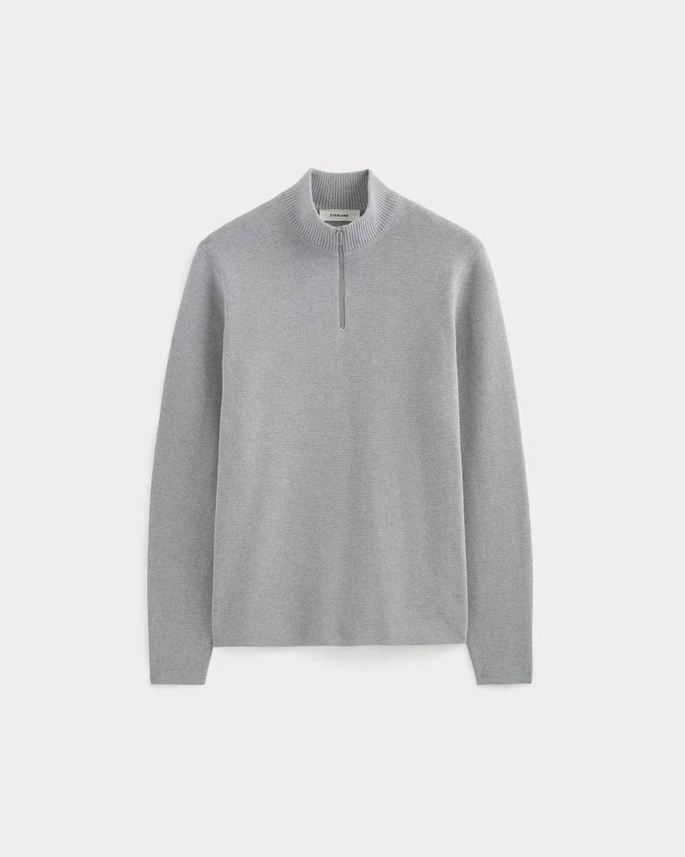 The No-Sweat Quarter-Zip |  Heathered Grey (3)
