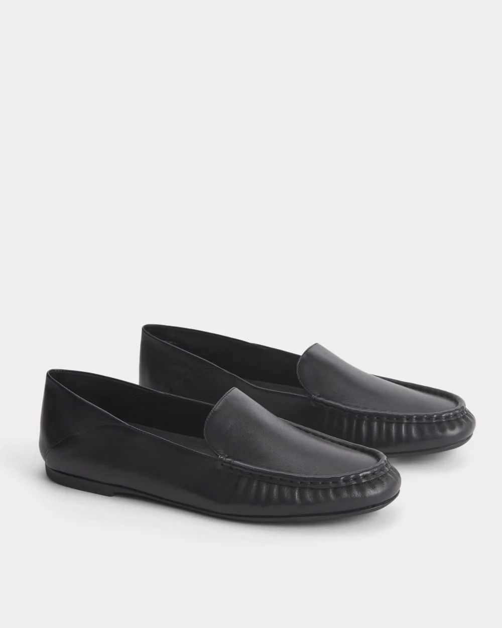 Leather Day Driver Loafer |  Black (5)