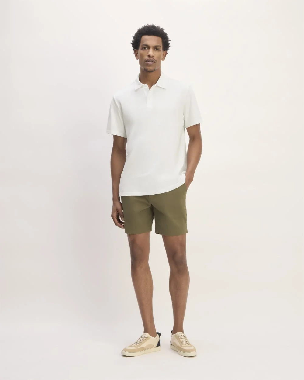 The Premium Weight Short-Sleeve Polo | White (2)