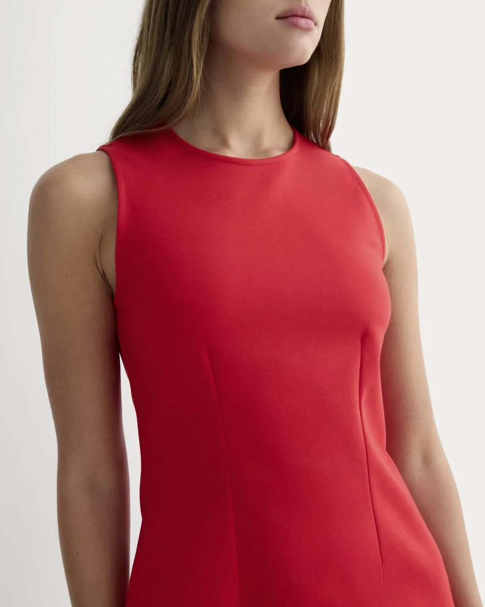 The Dream '90s Shift Dress | Classic Red (3)