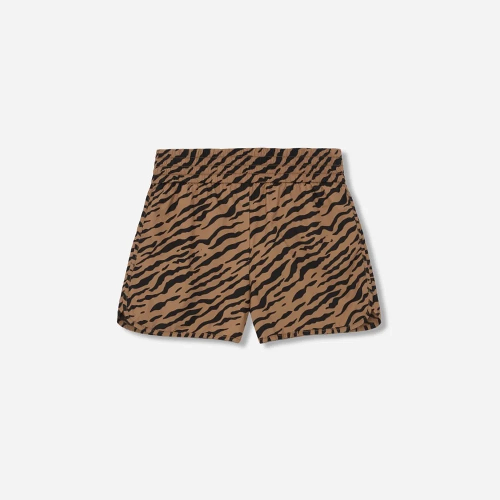 The Poplin Boxer Short | Tiger Stripe Toasted Coconut (3)