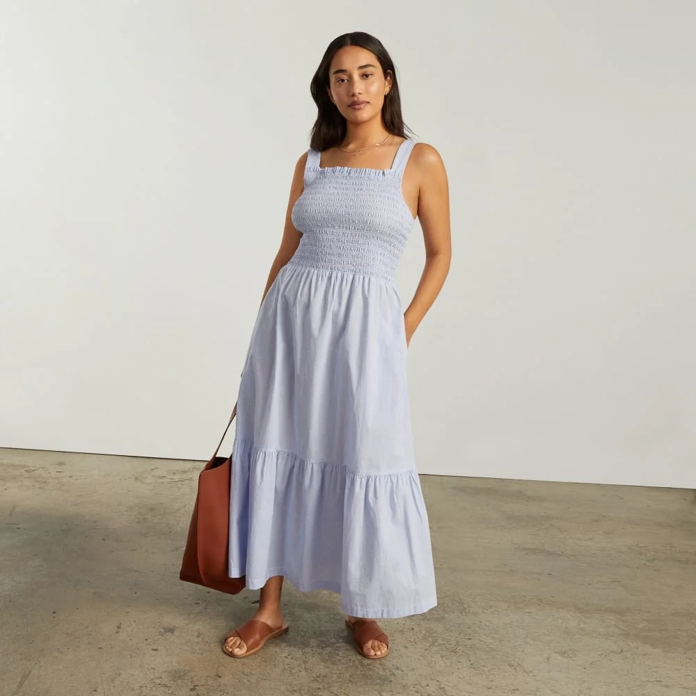 The Smock Dress | Bluebell Gingham (2)