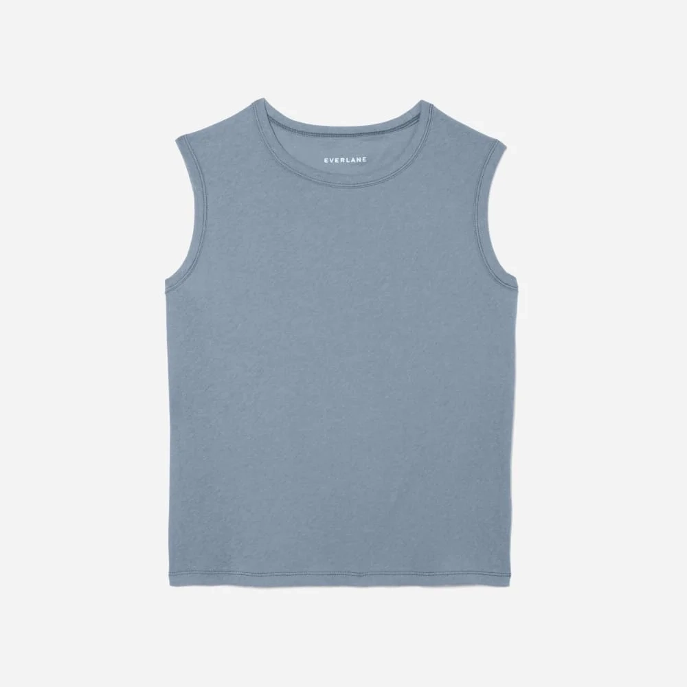 The Air Muscle Tank  | Dusty Blue