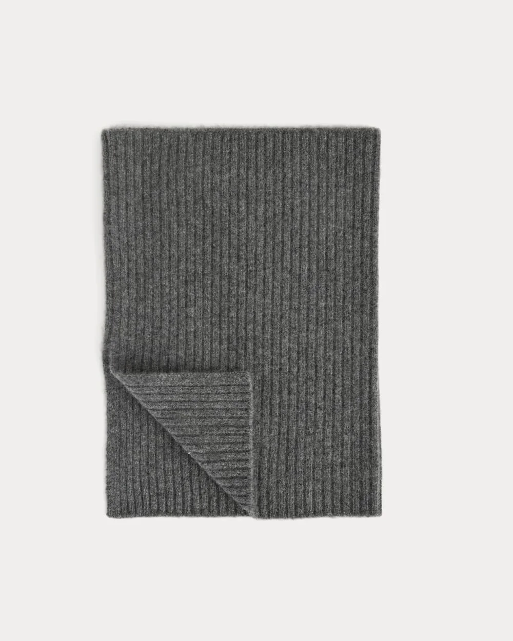 Cashmere Snood | Heather Mid Grey (3)