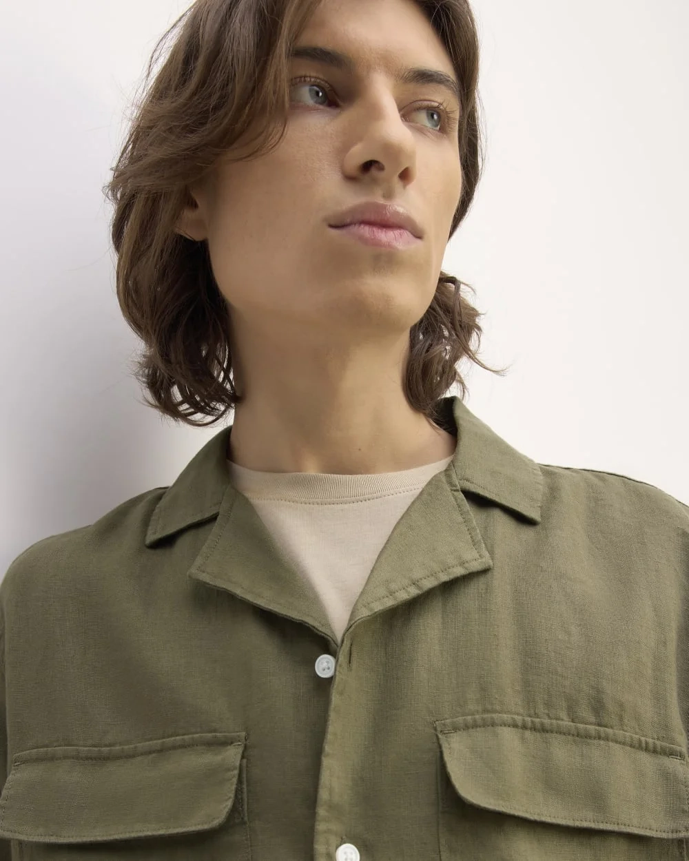 The Resort Shirt in Linen | Kalamata (3)