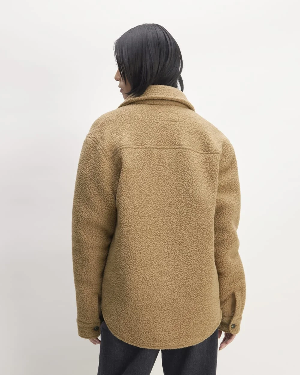 The ReNew Fleece Everyone Overshirt | Tiger's Eye (5)