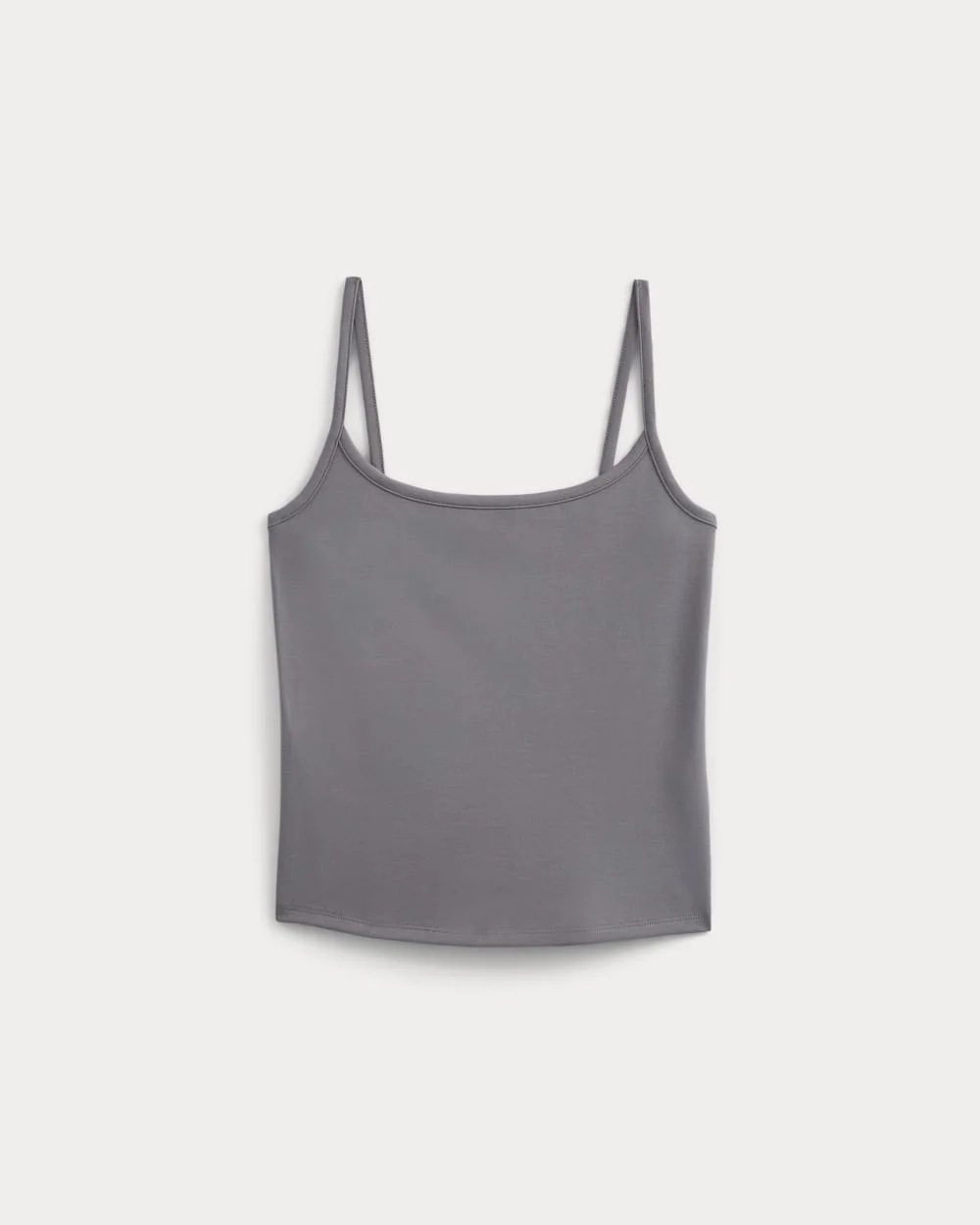 Scoopneck Cami | Charcoal Grey (3)