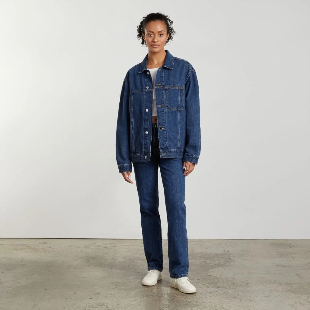 The Everyone Denim Jacket |  Azure (7)