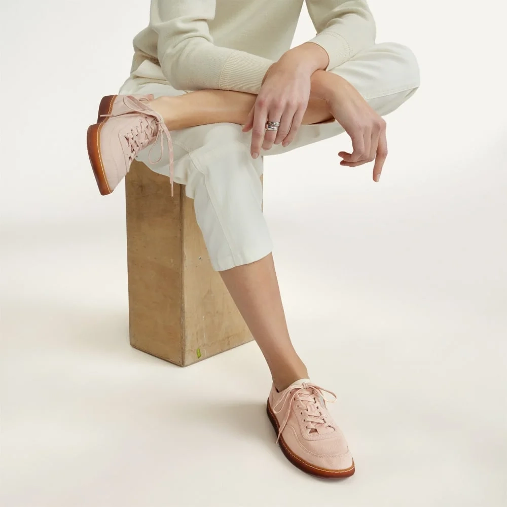 The Tread-Bare Sneaker | Pale Pink (7)