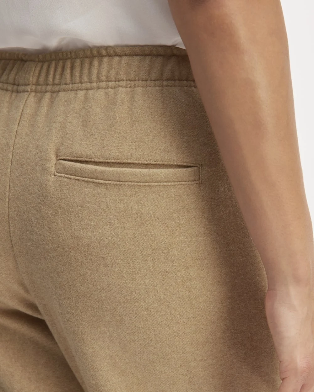 The Wool Flannel Pull-On Pant | Tiger's Eye (3)