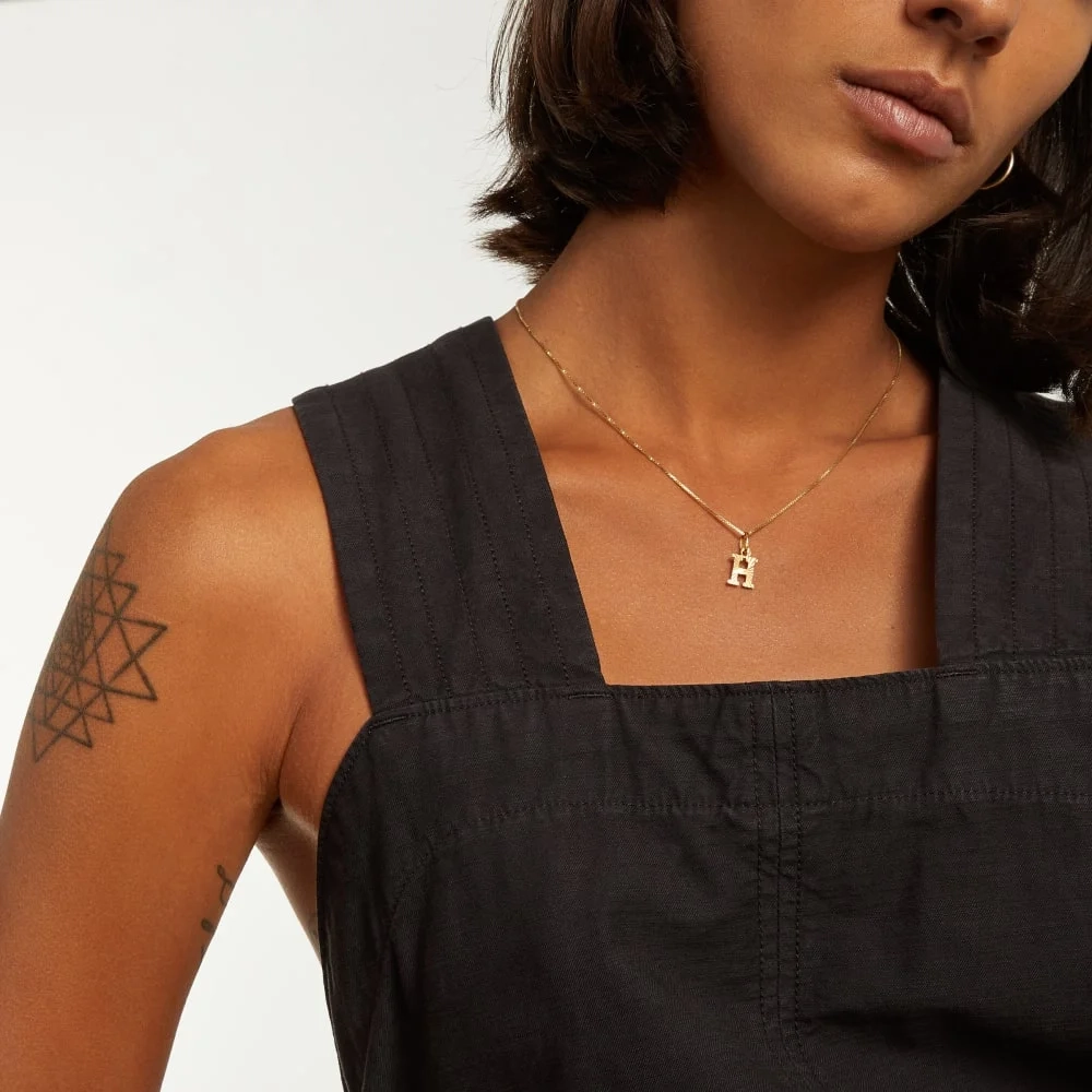 The Fatigue Apron Jumpsuit | Black (2)