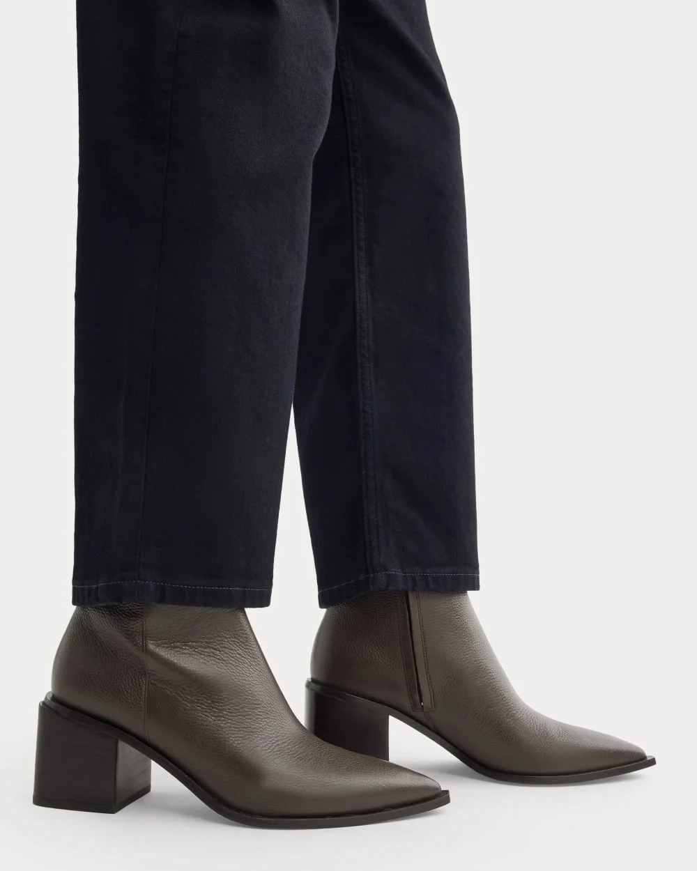 Studio Block Heel Boot | Brown (3)