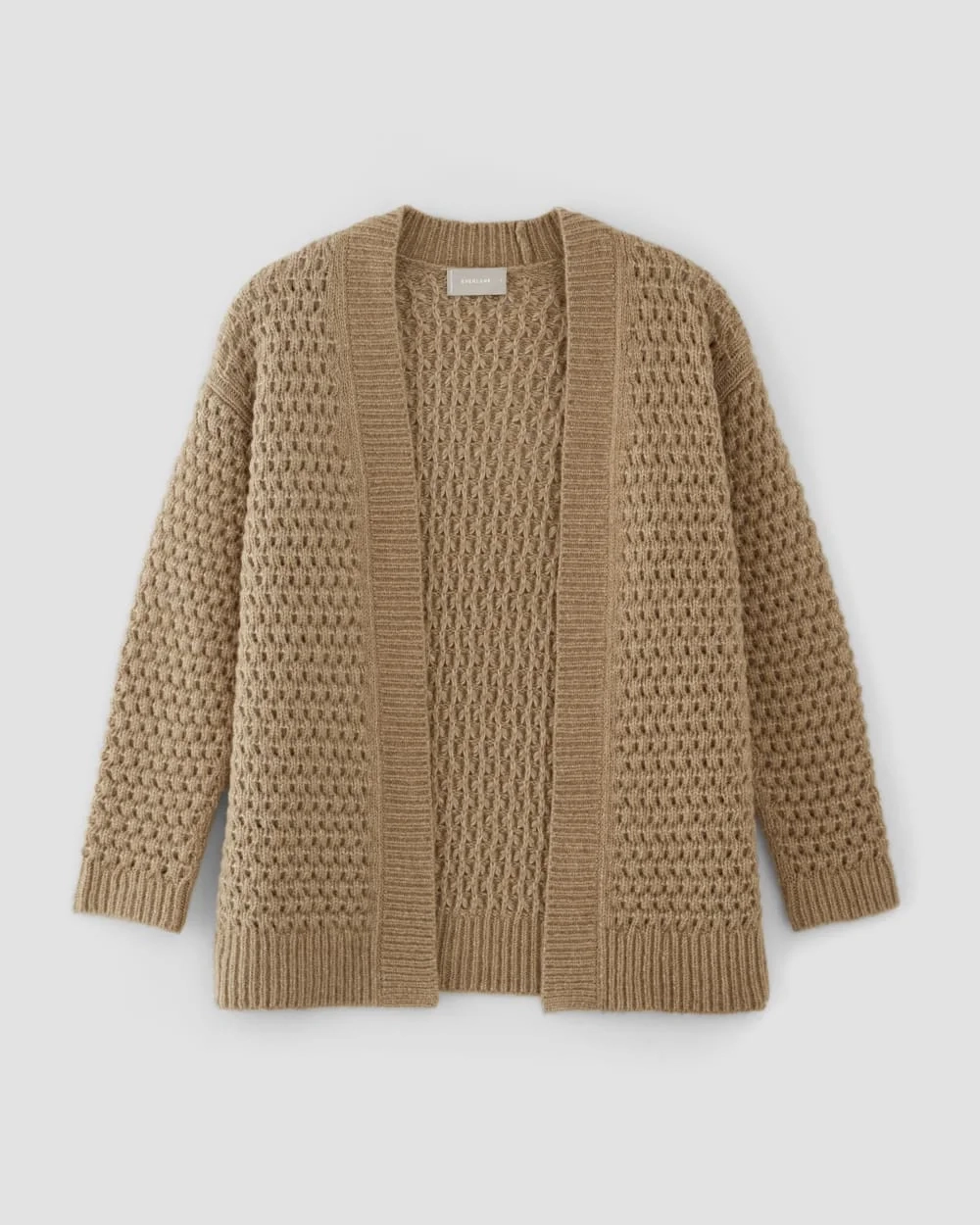 The Cloud Oversized Textured Cardigan | Tiger's Eye (3)