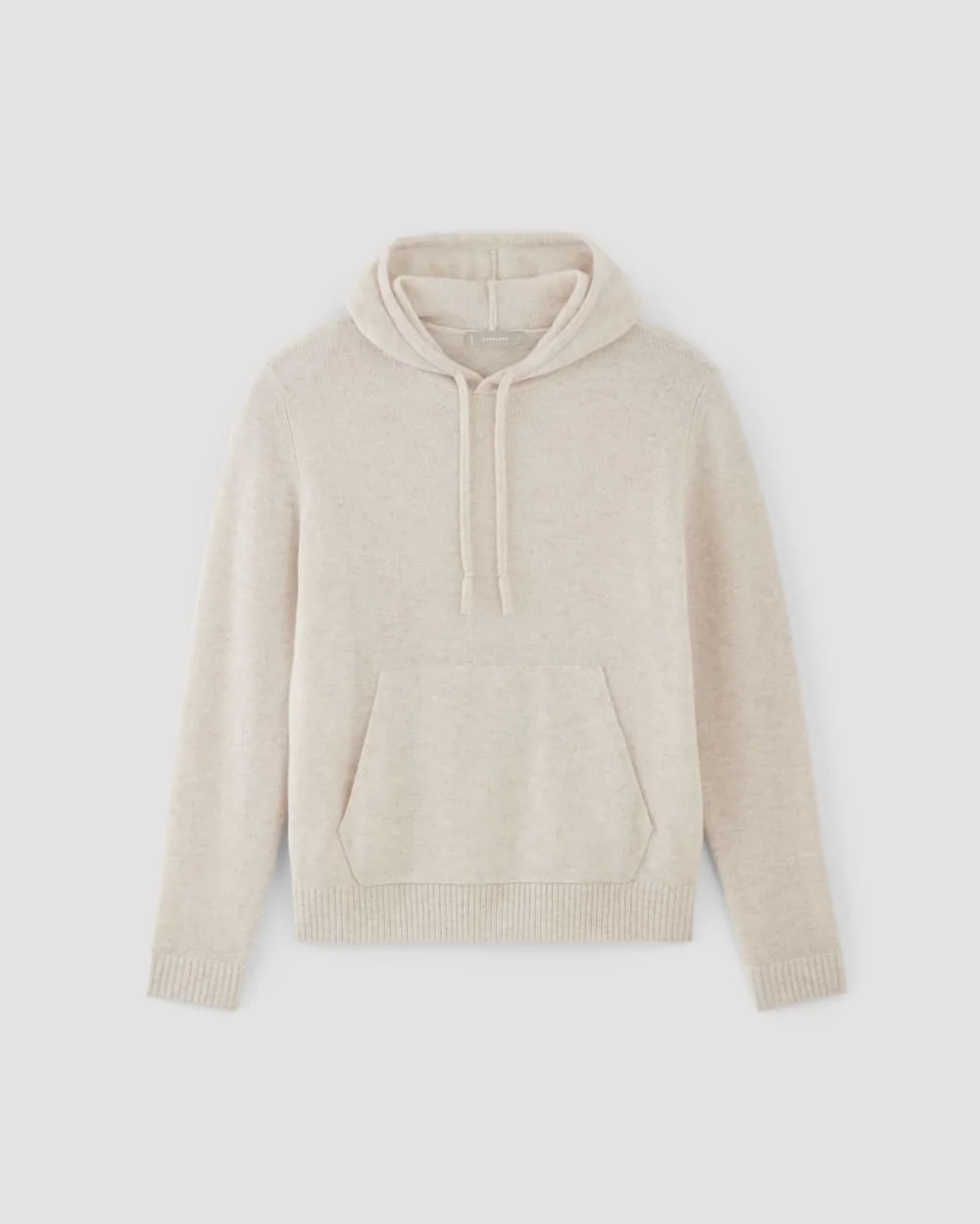 The Felted Merino Hoodie | Heathered Oat (3)