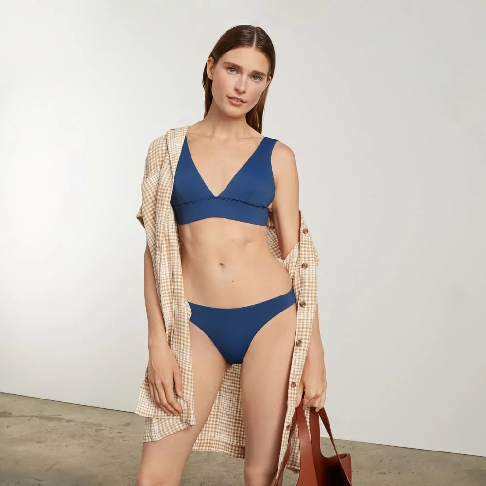 The Triangle Bikini Top | Blue Dusk (3)
