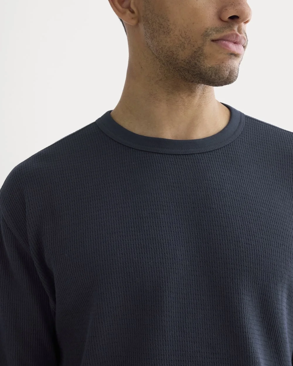 Thermal Crew in Cozy Waffle | Navy (4)