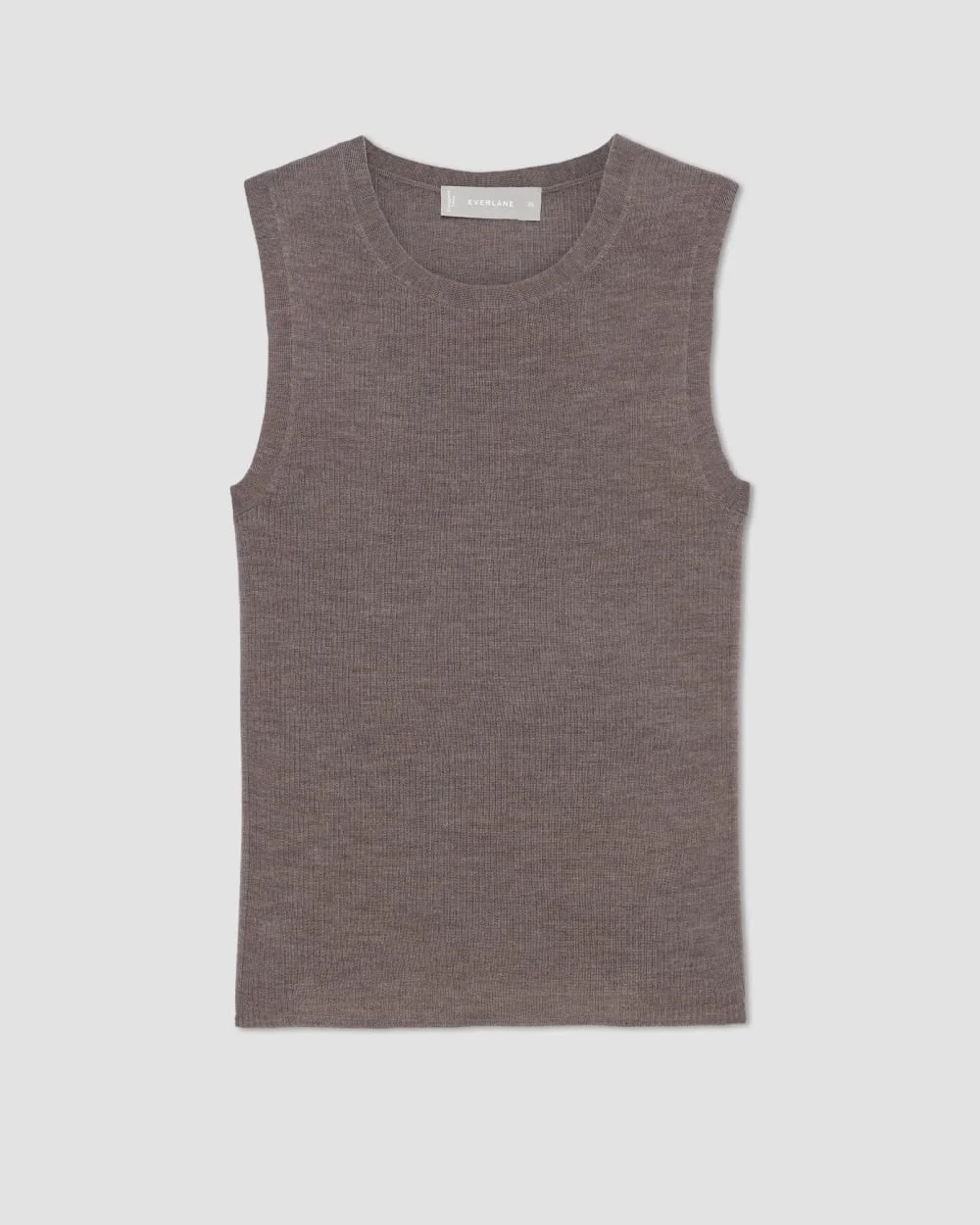 The Tank in Ultrasoft Merino | Heather Cocoa (4)