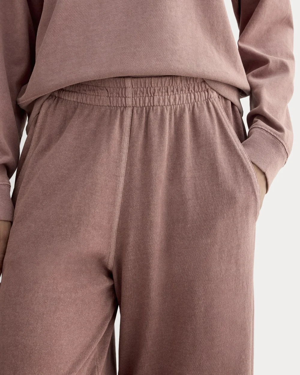 The Off-Duty Barrel Pant | Brown Garment Dye (3)