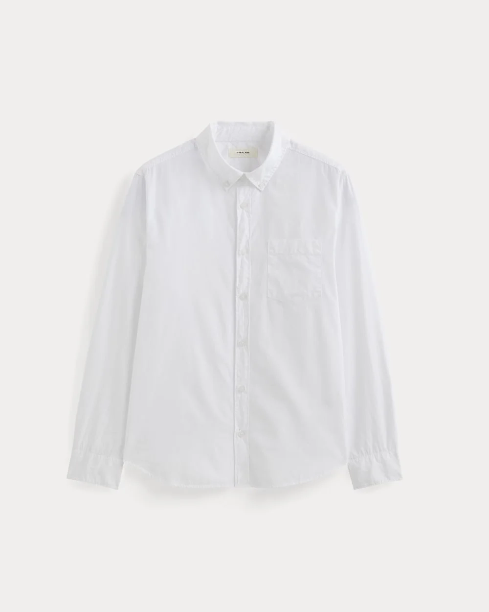 Washed Poplin Shirt | White (3)
